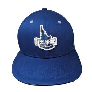 Steelheads Idaho Central Credit Union Snapback Hat Blue OS Adjustable Melon Wear